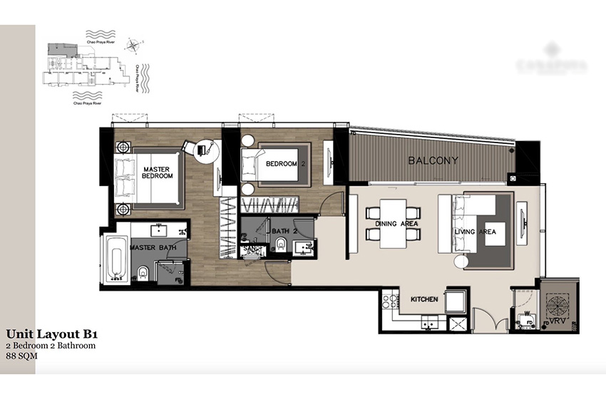 Condominium in Rama 3 
