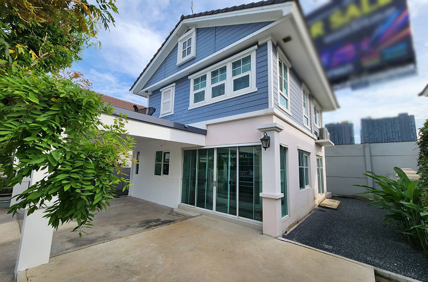 House with Shared Pool for rent in Bangnatrad