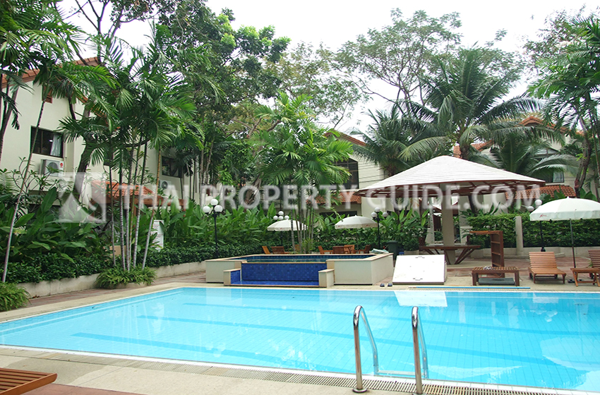 House with Shared Pool for rent in Nichada Thani