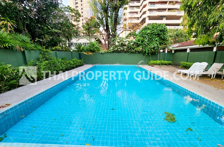 House with Shared Pool in Sukhumvit 